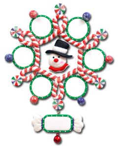 CL406: Snowman Snowflake - 6