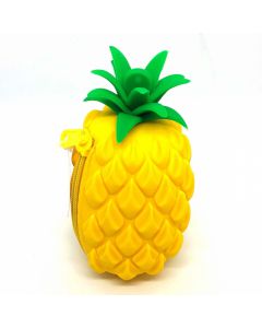 BOW124 PINEAPPLE SILICONE COIN PURSE