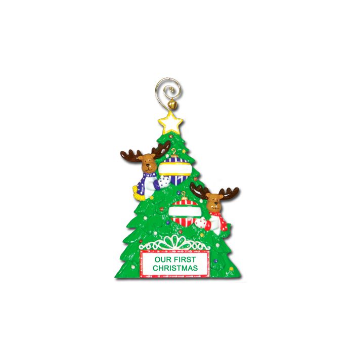 CR102F: OUR FIRST CHRISTMAS MOOSE TREE 2